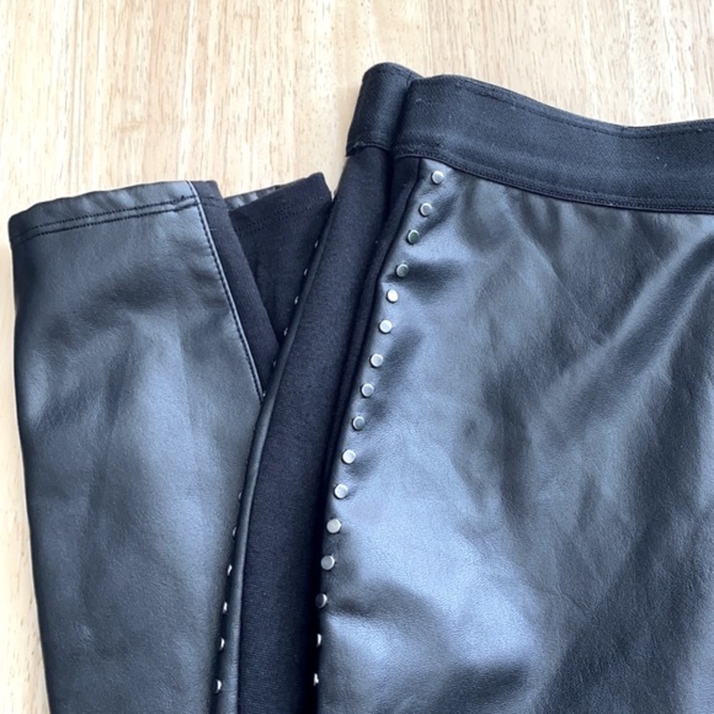 Bailey 44 Studded Vegan Leather Front Legging Pant